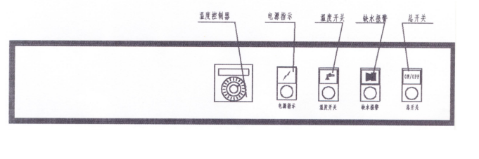 欧美佳醒发箱控制面板