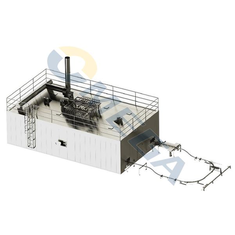 连续式赛道烤炉系统